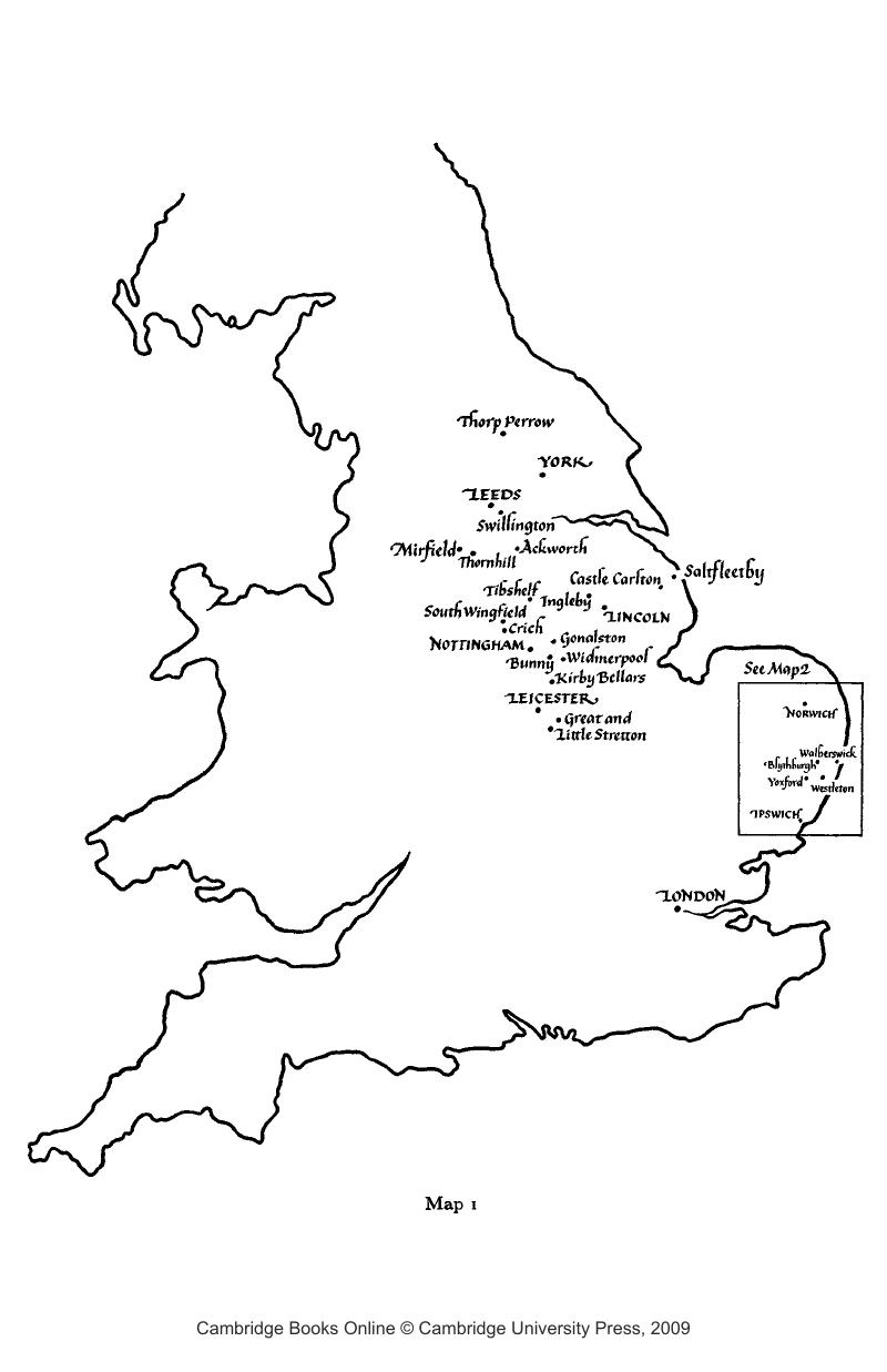 Maps - John Hopton: A Fifteenth Century Suffolk Gentleman