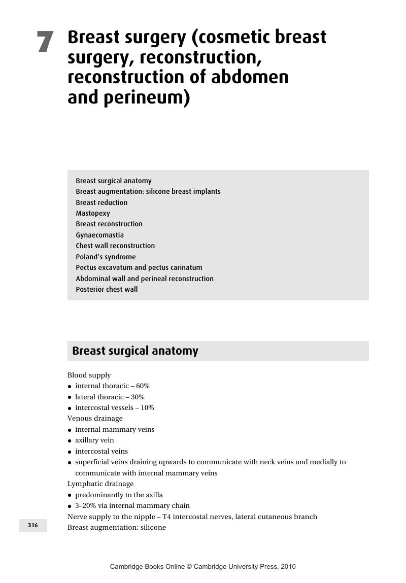 Breast surgery cosmetic breast surgery reconstruction