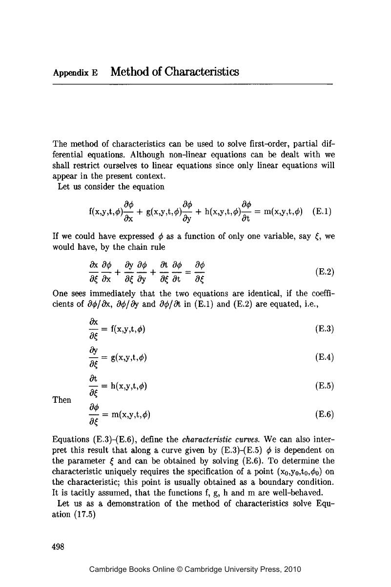 Method Of Characteristics (E) - Hydrodynamics Of Ship Propellers