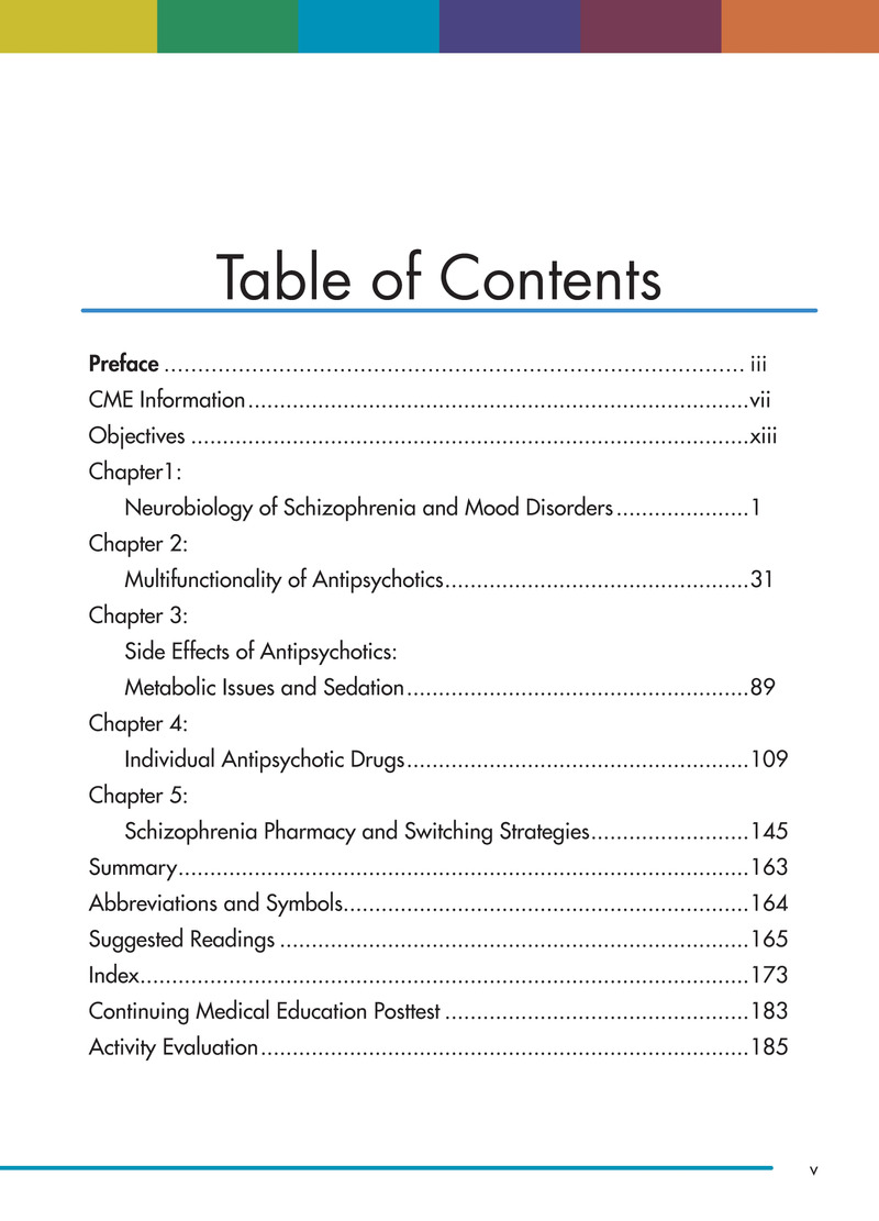 Contents - Stahl's Illustrated Antipsychotics