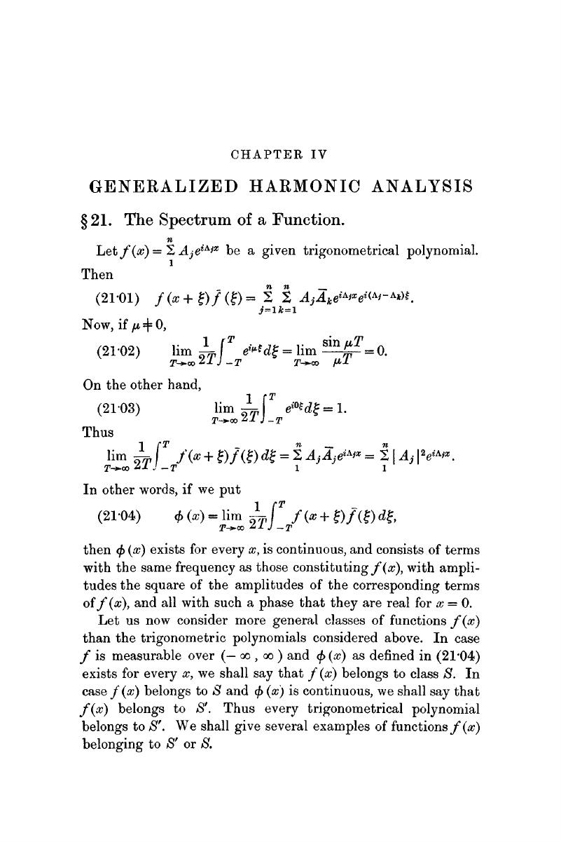 harmonic analysis dissertation