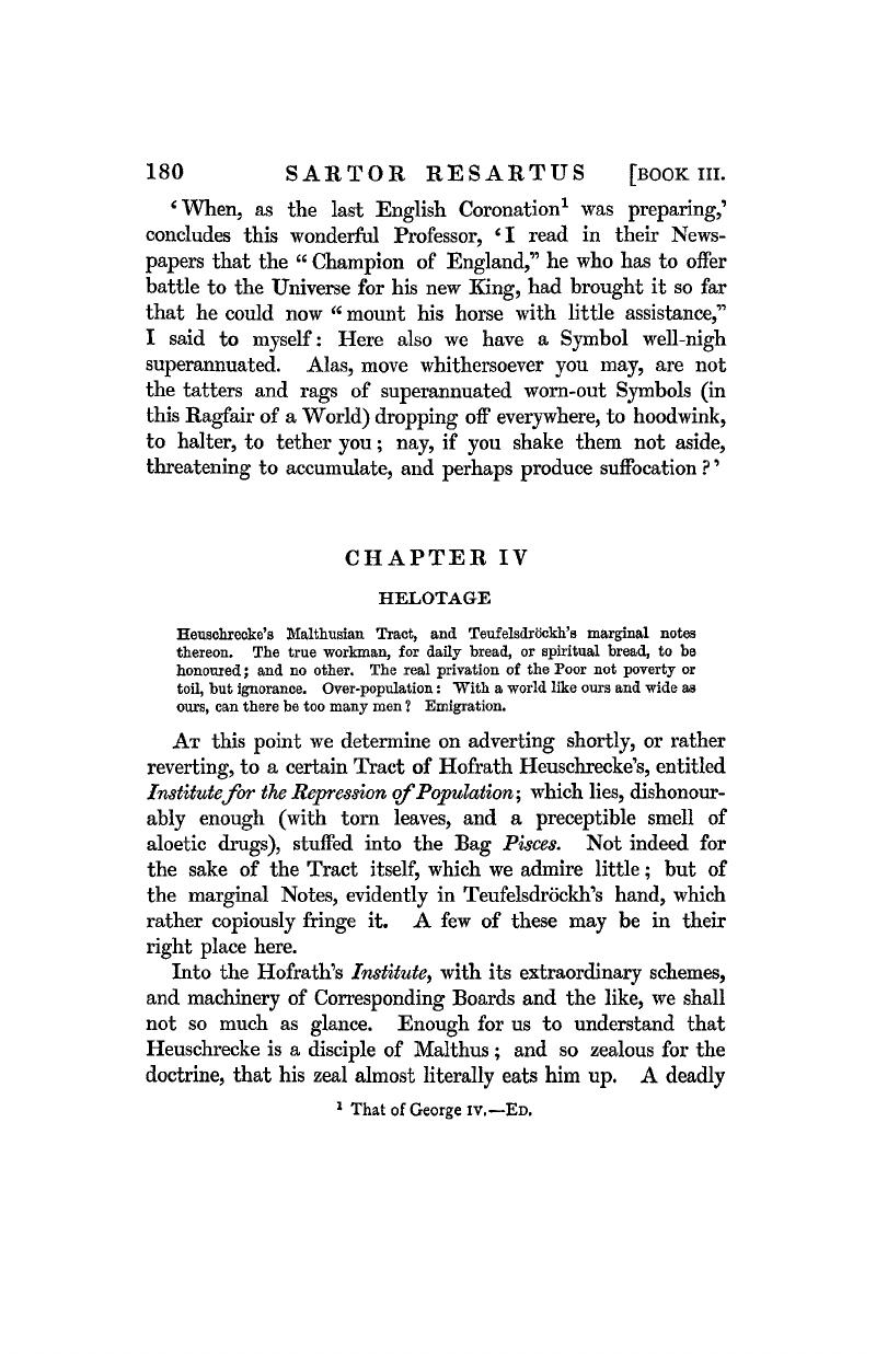 HELOTAGE (CHAP. IV) - The Works of Thomas Carlyle