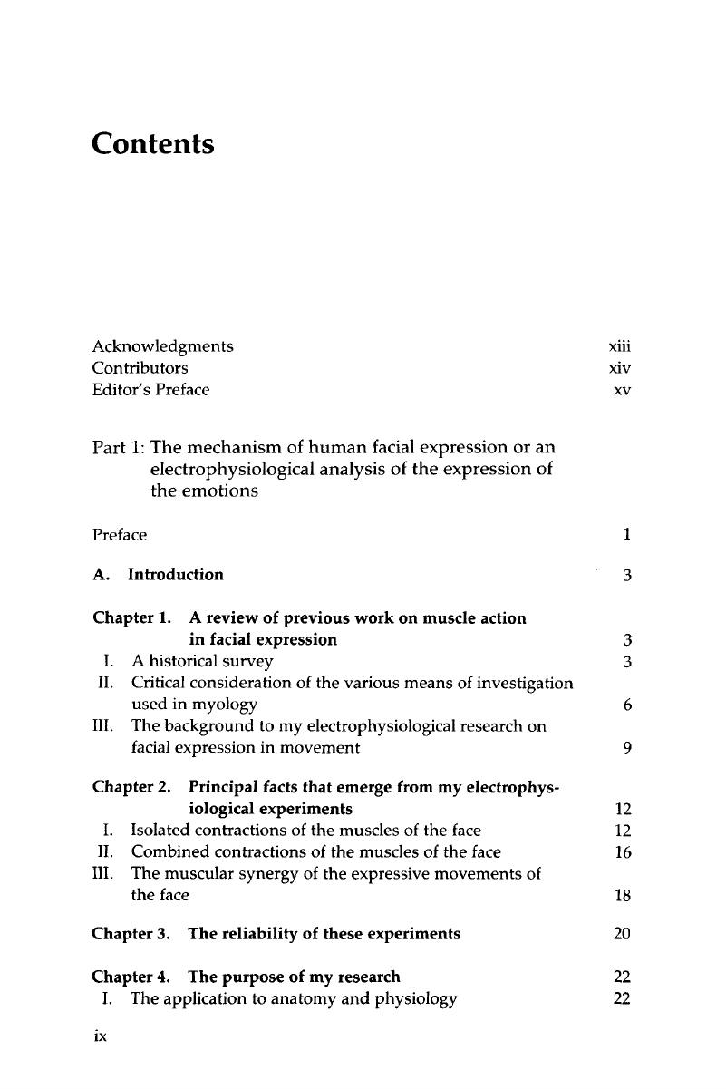 Contents - The Mechanism of Human Facial Expression