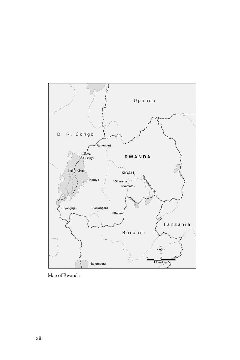 Map Of Rwanda - The Gacaca Courts, Post-Genocide Justice And ...