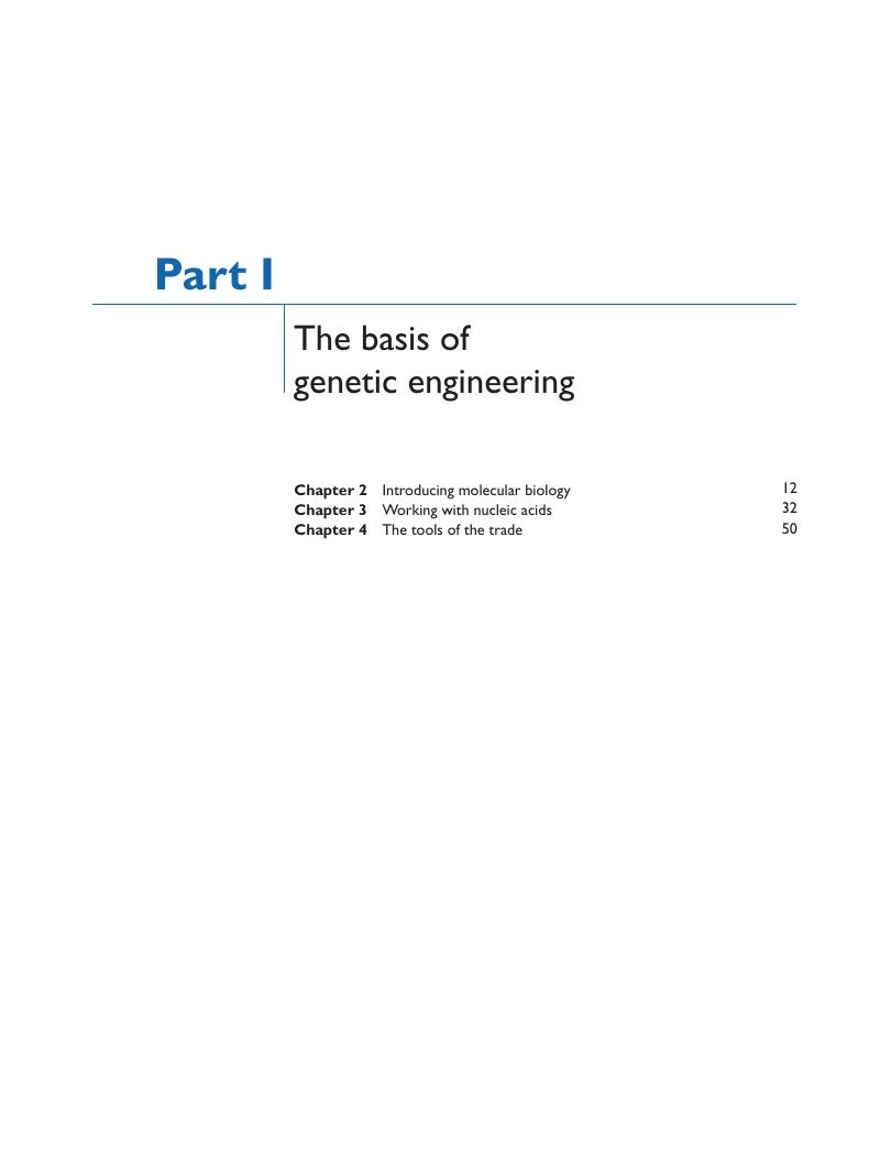 thesis genetic engineering