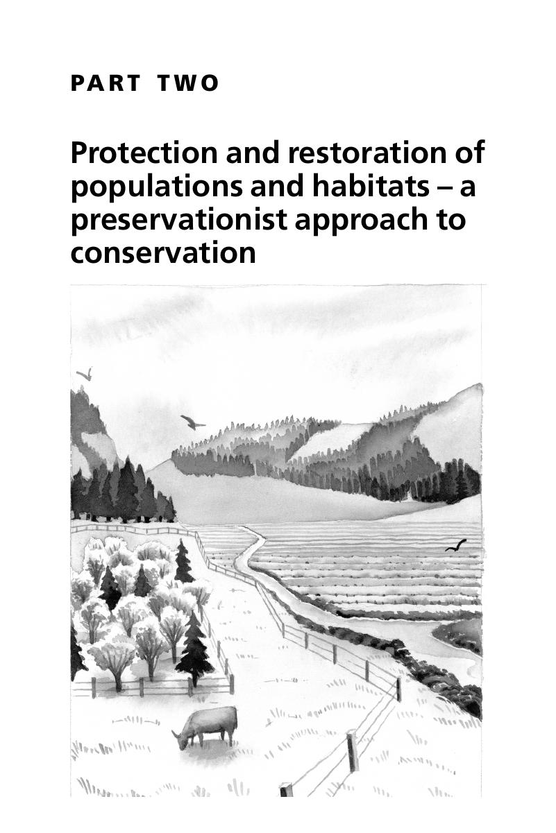 Protection And Restoration Of Populations And Habitats – A ...