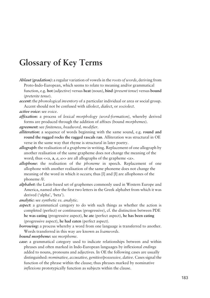 glossary-of-key-terms-old-english