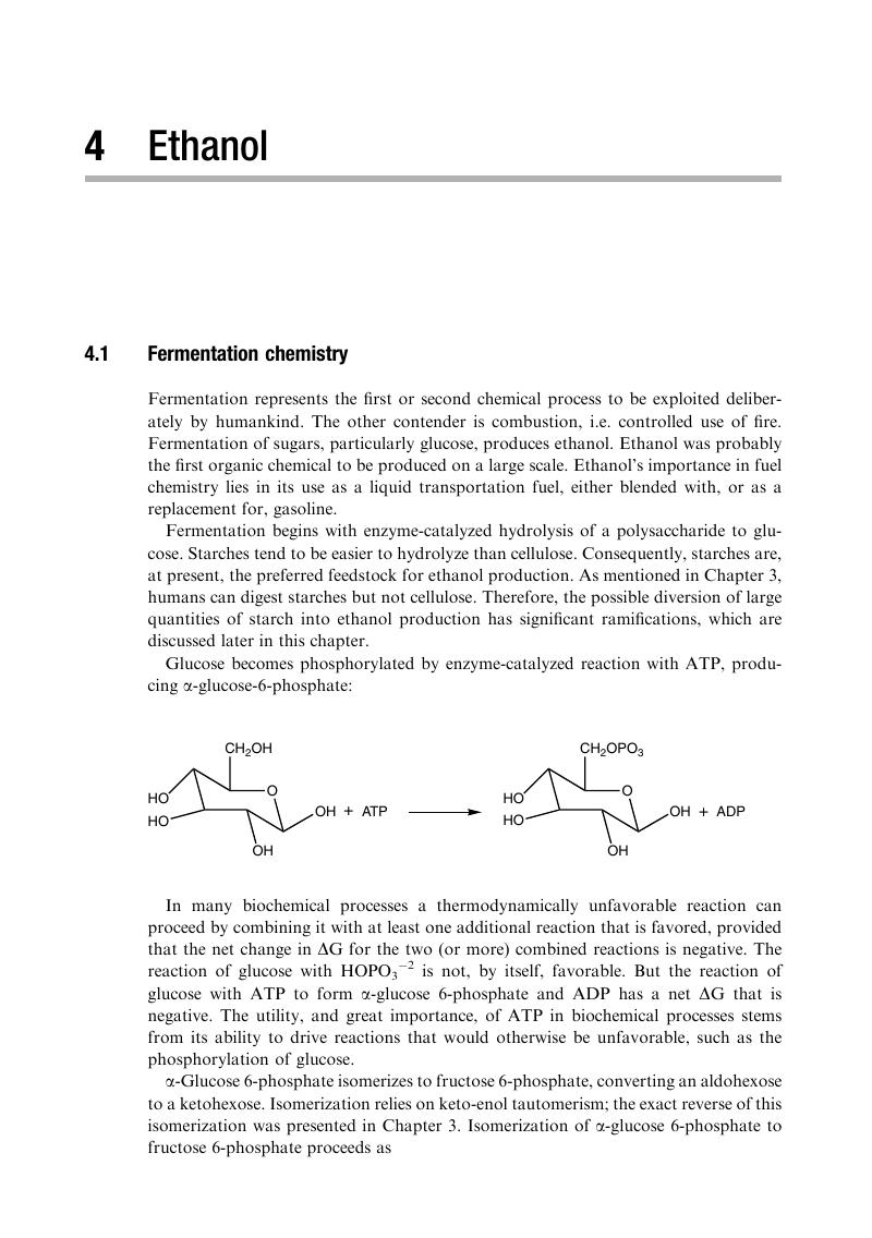 Ethanol Chapter 4 Chemistry Of Fossil Fuels And Biofuels   FirstPage 9780511844188c4 P35 52 CBO 