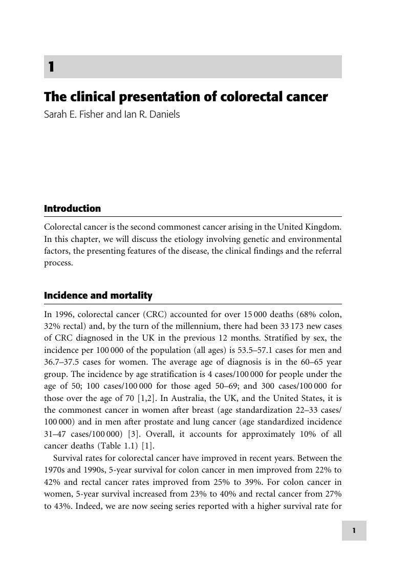 research articles on colon cancer