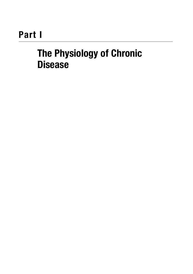 The Physiology Of Chronic Disease (Part I) - The Metabolic Ghetto