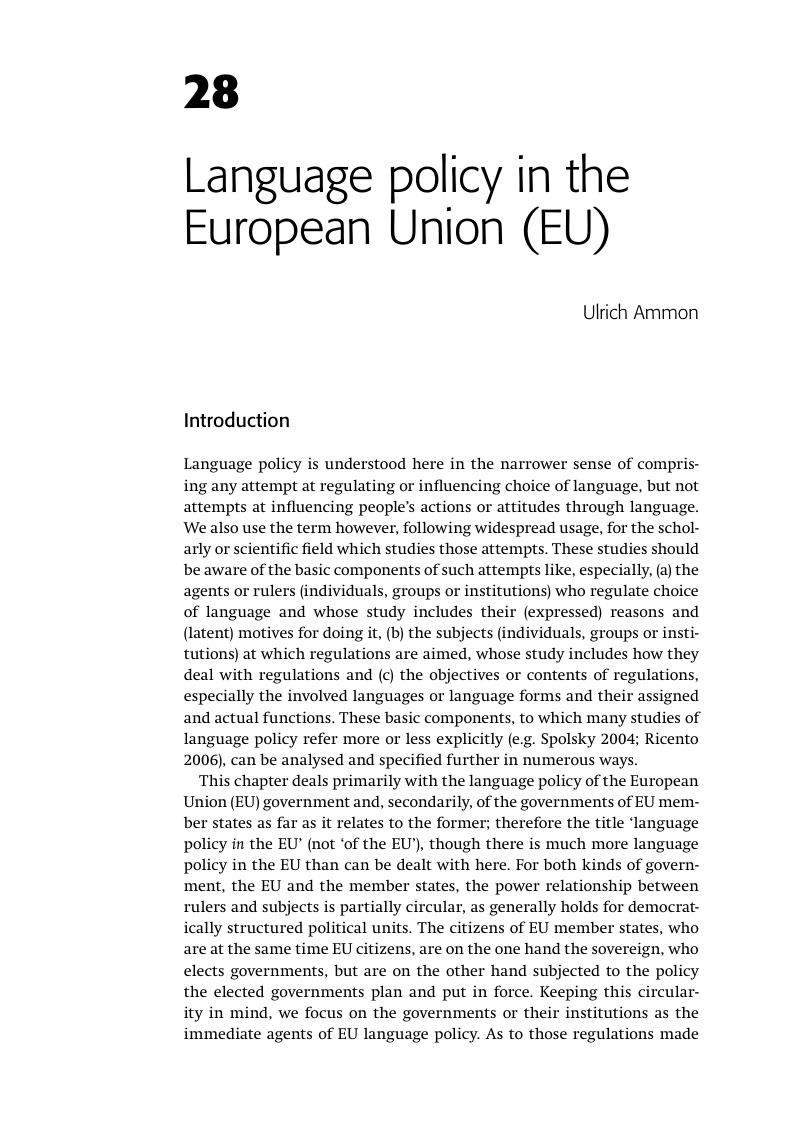 language-policy-in-the-european-union-eu-chapter-28-the-cambridge