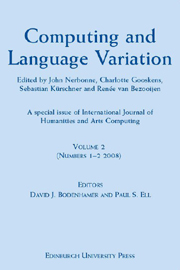 Computing and Language Variation
