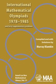 International Mathematical Olympiads 1978-1985