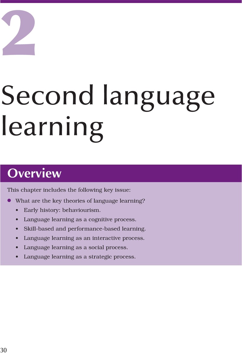 literature review on the impact of second language learning