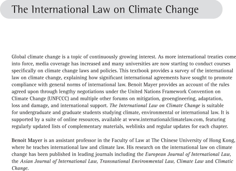 research handbook on climate change and trade law