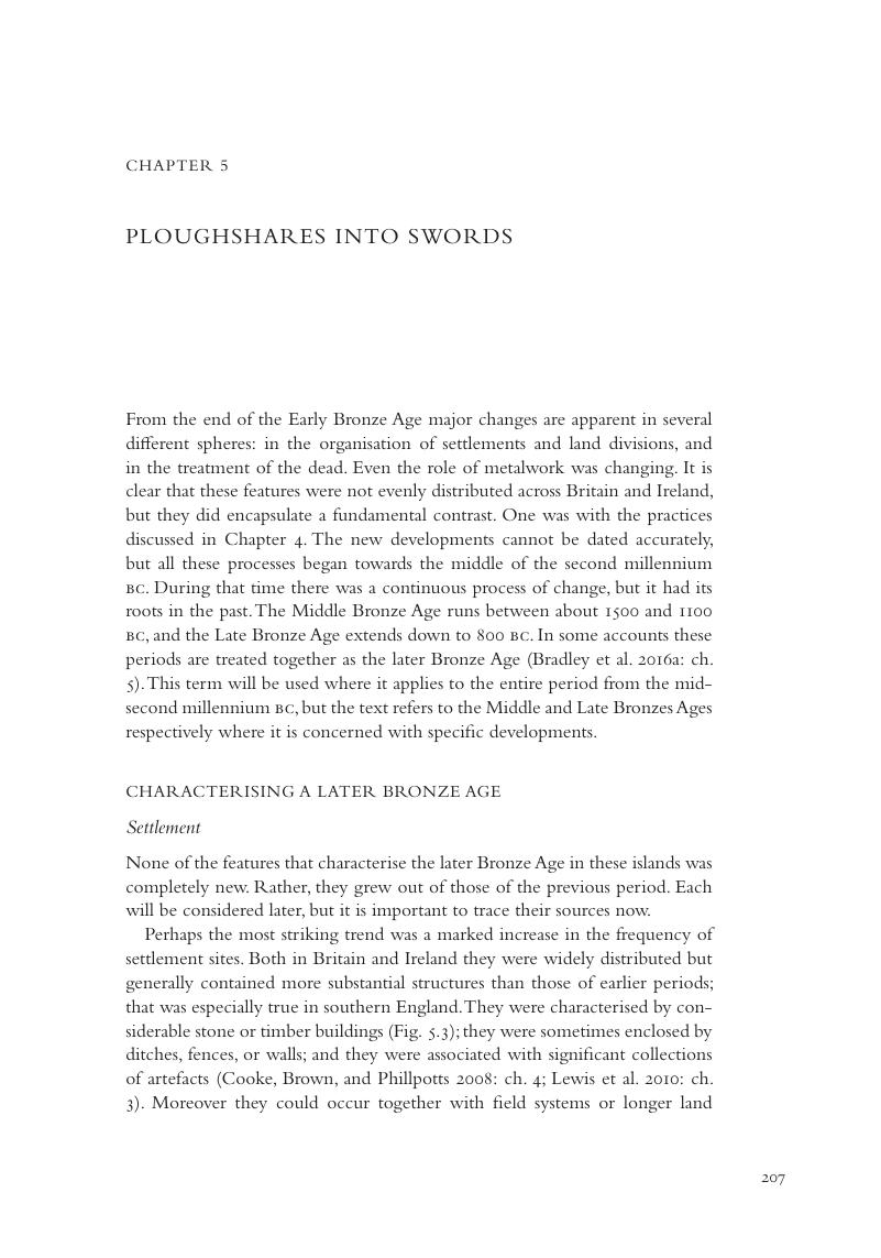 Ploughshares Into Swords (Chapter 5) - The Prehistory Of Britain And ...