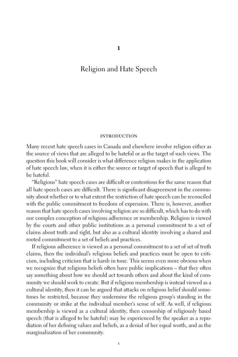 essay on religion doesn't teach hatred