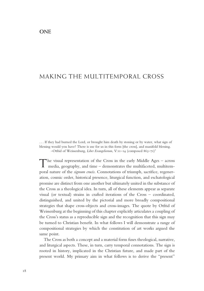Making the Multitemporal Cross (One) - The Cross, the Gospels, and the ...