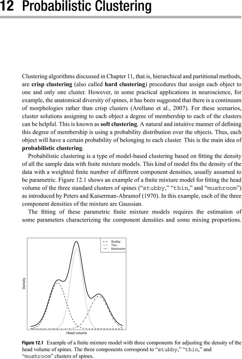 Probabilistic Clustering (Chapter 12) - Data-Driven Computational ...