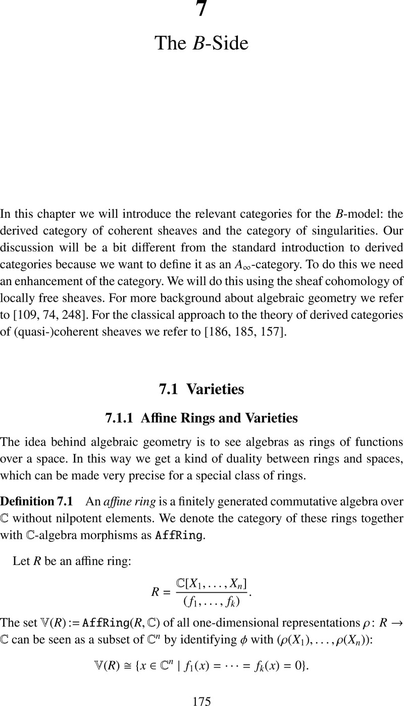 The B Side Chapter 7 A Gentle Introduction to Homological