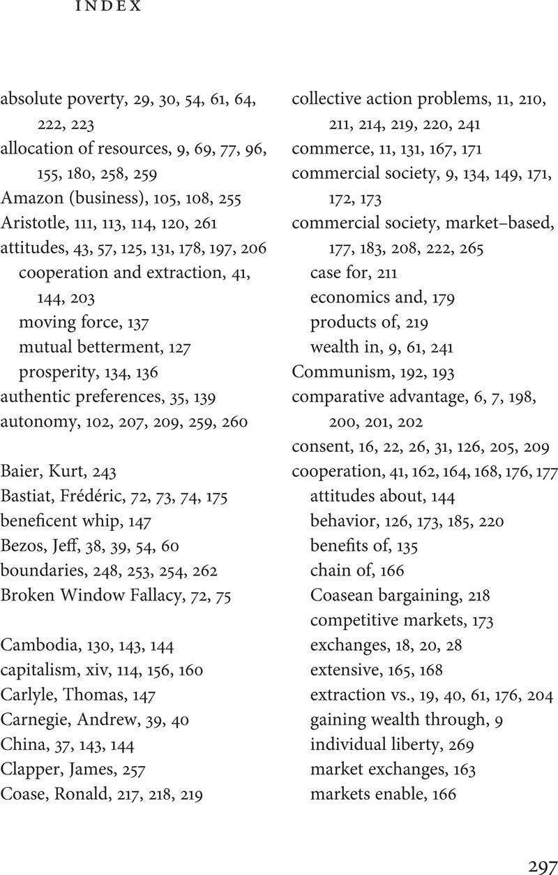 Index - Seven Deadly Economic Sins