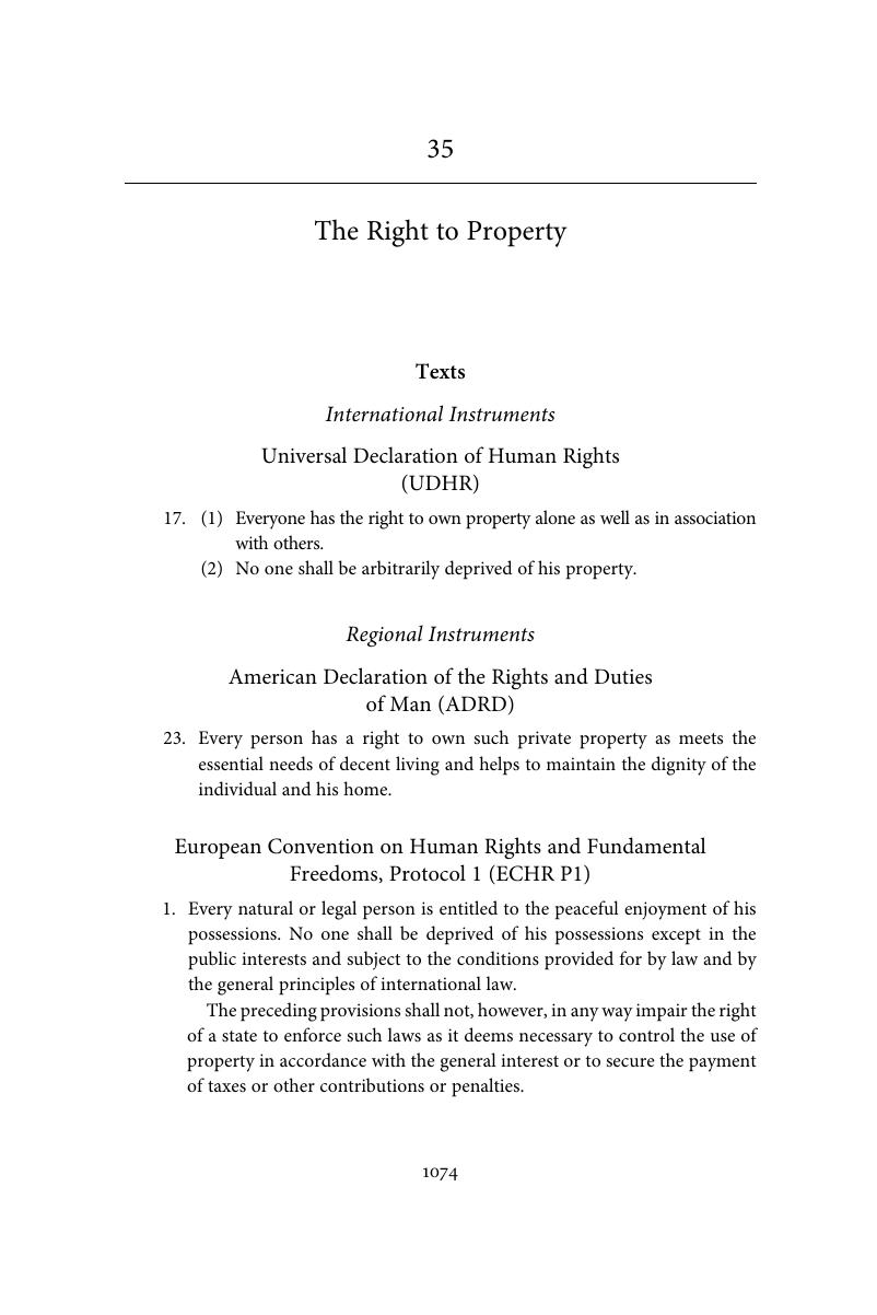 assignment of rights of property