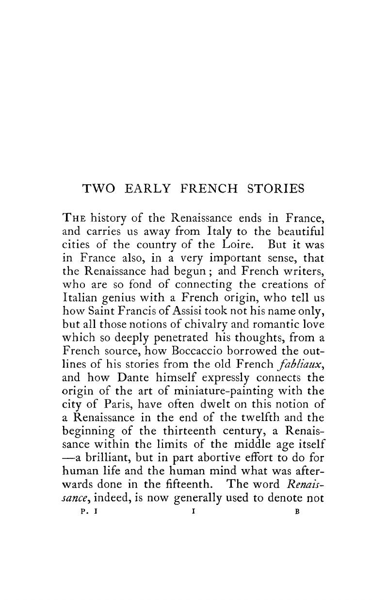 Story of french new arrivals