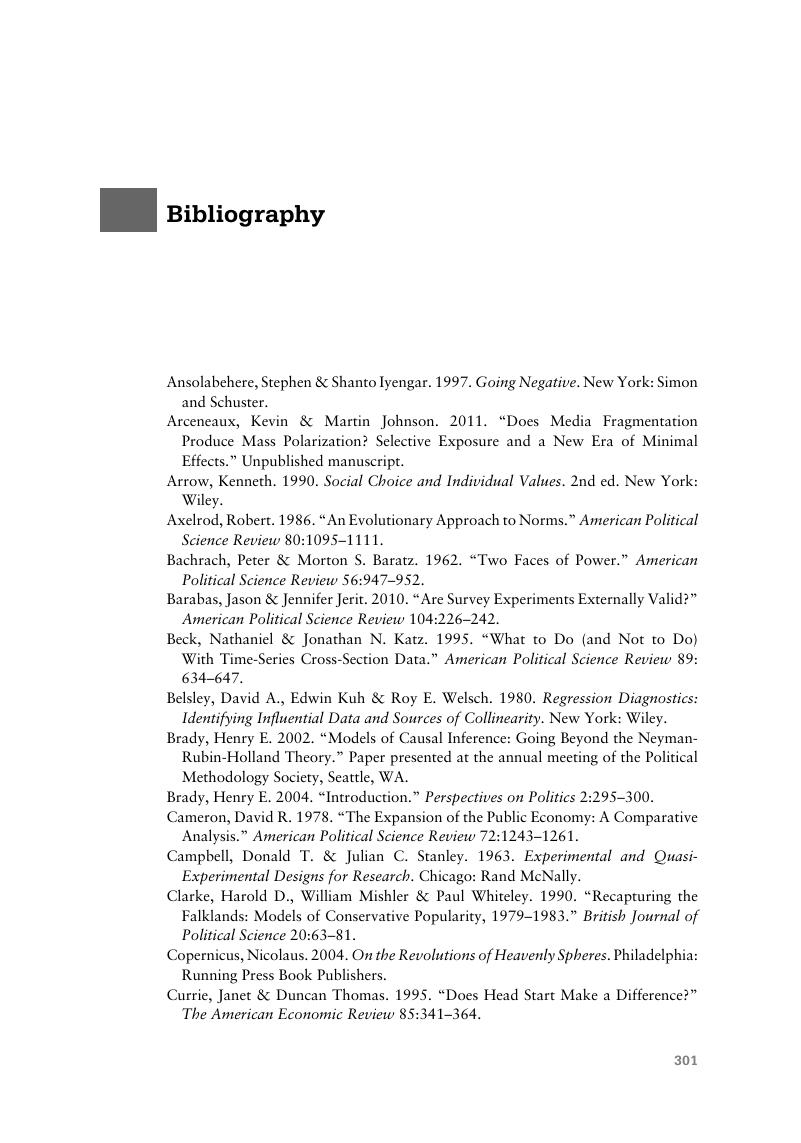 bibliography in a research proposal