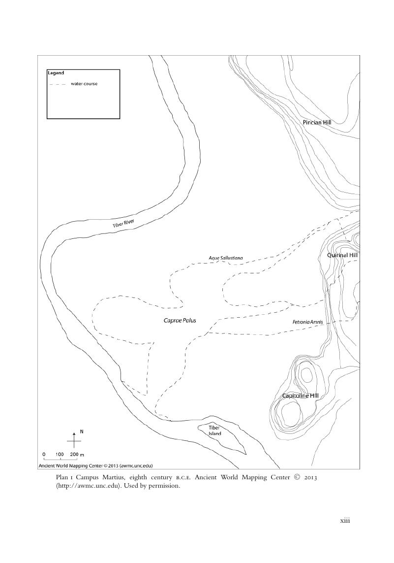 Maps Campus Martius   FirstPage 9781139150866map Pxiii Xxiv CBO 