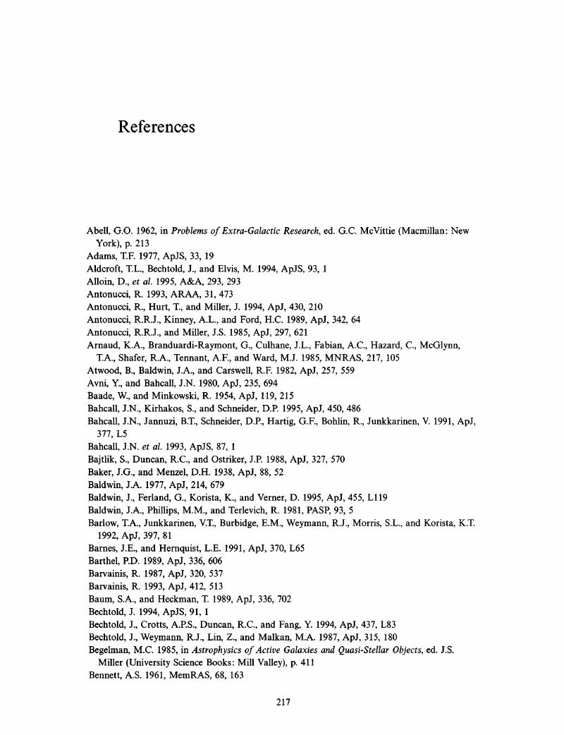 References - An Introduction to Active Galactic Nuclei