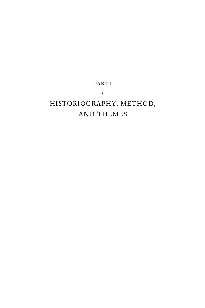 Historiography, Method, And Themes (Part I) - The Cambridge World History