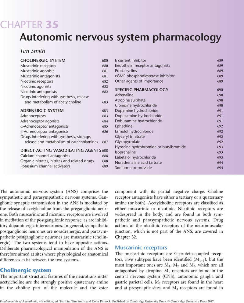 Contents - Fundamentals Of Anaesthesia