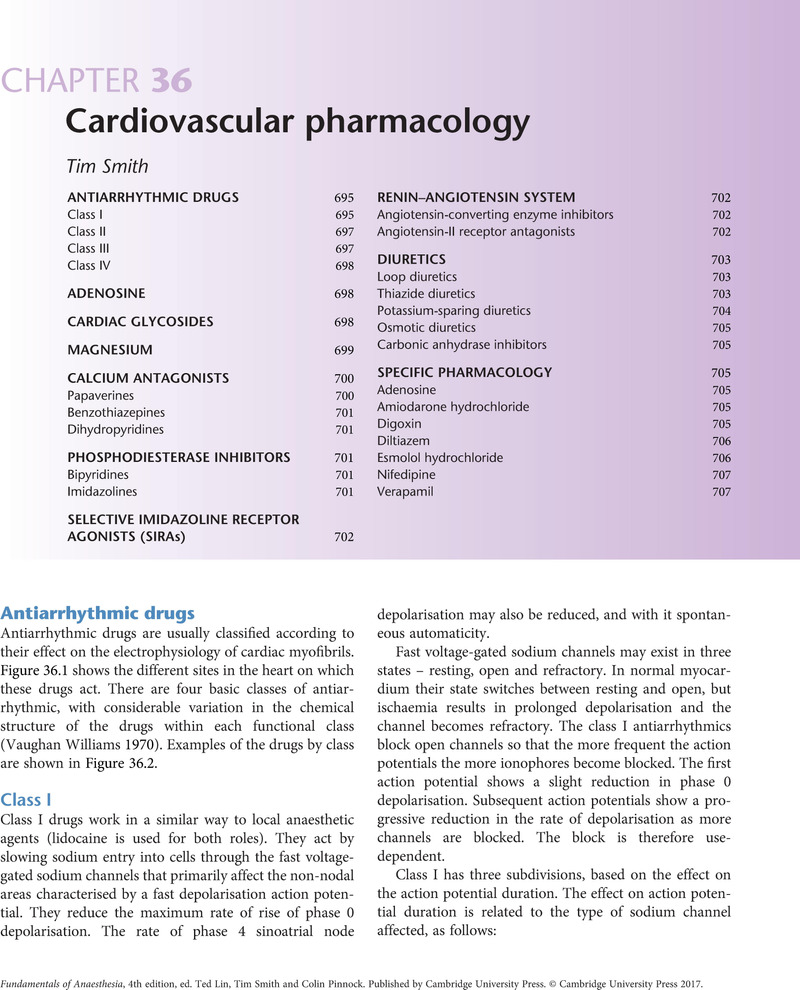 Contents - Fundamentals Of Anaesthesia