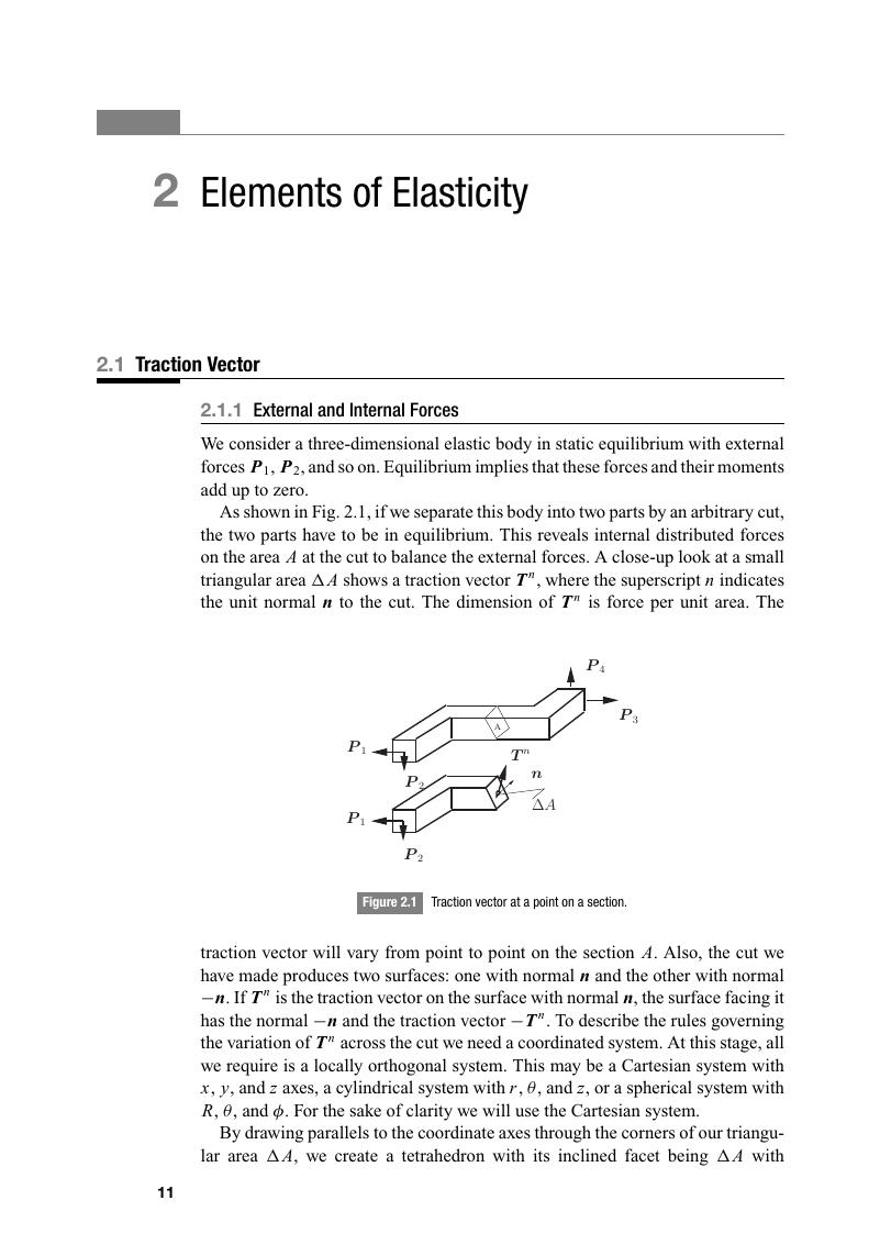 Elements Of Elasticity (Chapter 2) - Mechanics Of Aero-structures