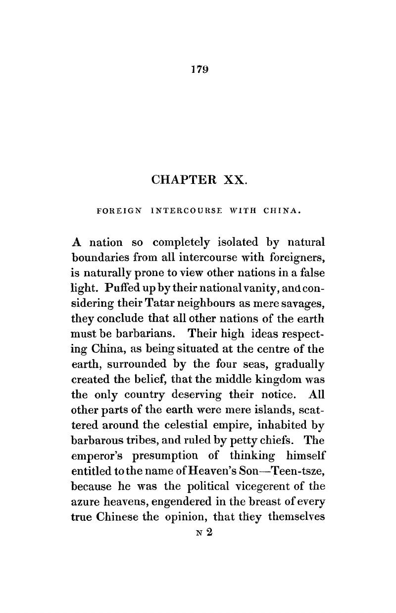 Foreign intercourse with China (CHAP. XX) - A Sketch of Chinese History ...