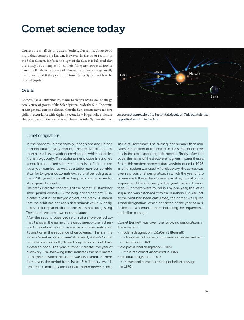 Comet Science Today Atlas Of Great Comets