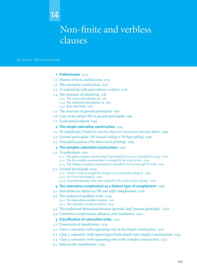 non-finite-and-verbless-clauses-chapter-14-the-cambridge-grammar-of