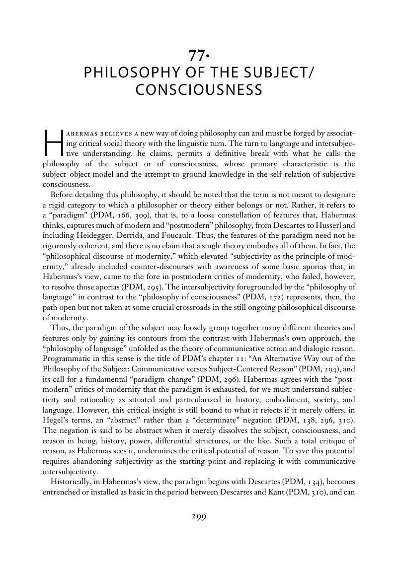 what is consciousness in philosophy essay