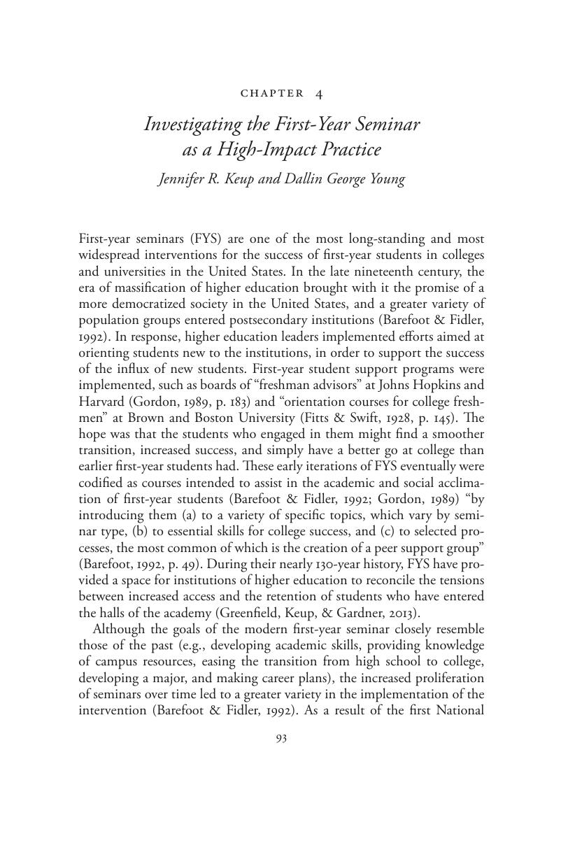 investigating-the-first-year-seminar-as-a-high-impact-practice-chapter