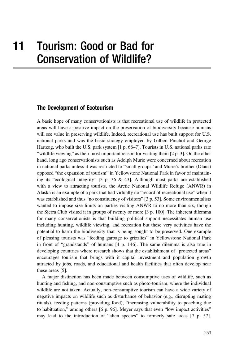 wildlife tourism conclusion