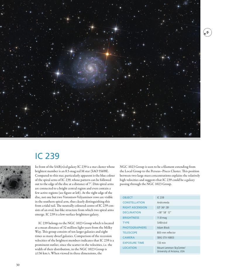 Ic 239 The Cambridge Photographic Atlas Of Galaxies