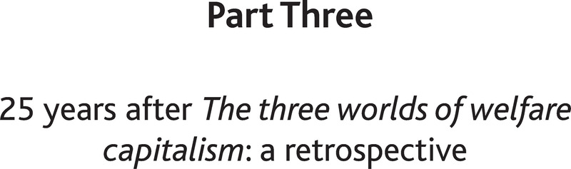 25 Years After The Three Worlds Of Welfare Capitalism: A Retrospective ...