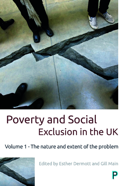 Poverty and Social Exclusion in the UK Vol 1