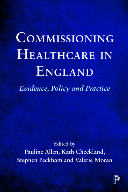 Commissioning Healthcare in England