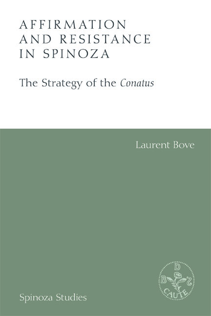 Affirmation and Resistance in Spinoza