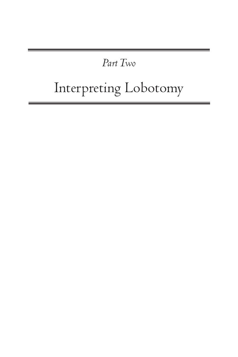 Interpreting Lobotomy Part Two The Lobotomy Letters