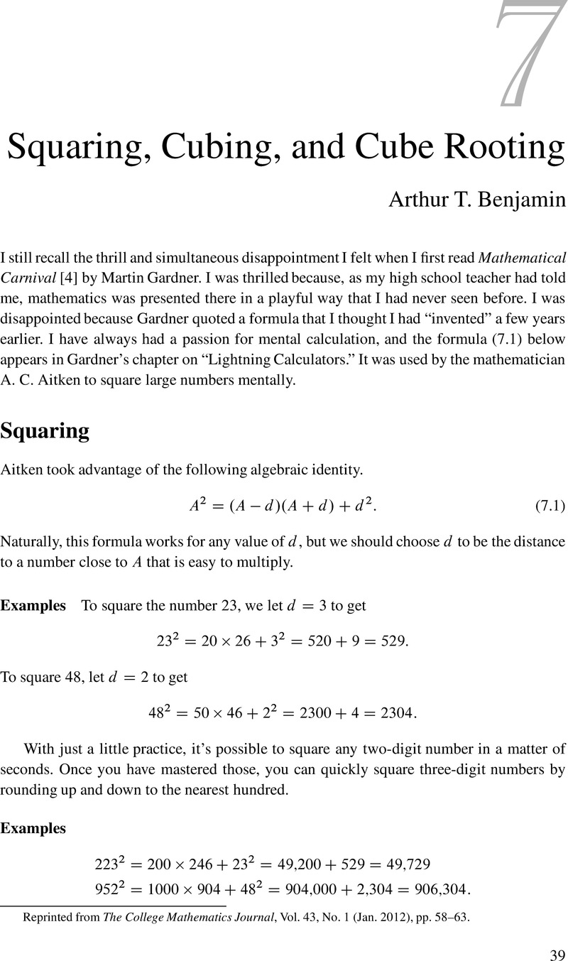 squaring-cubing-and-cube-rooting-chapter-7-martin-gardner-in-the