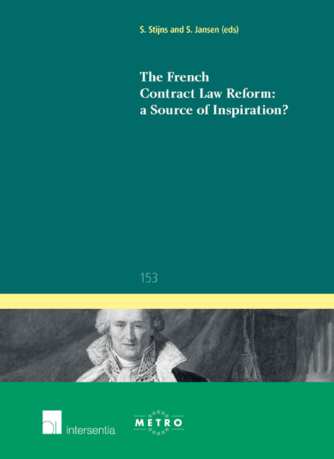 The French Contract Law Reform: a Source of Inspiration?