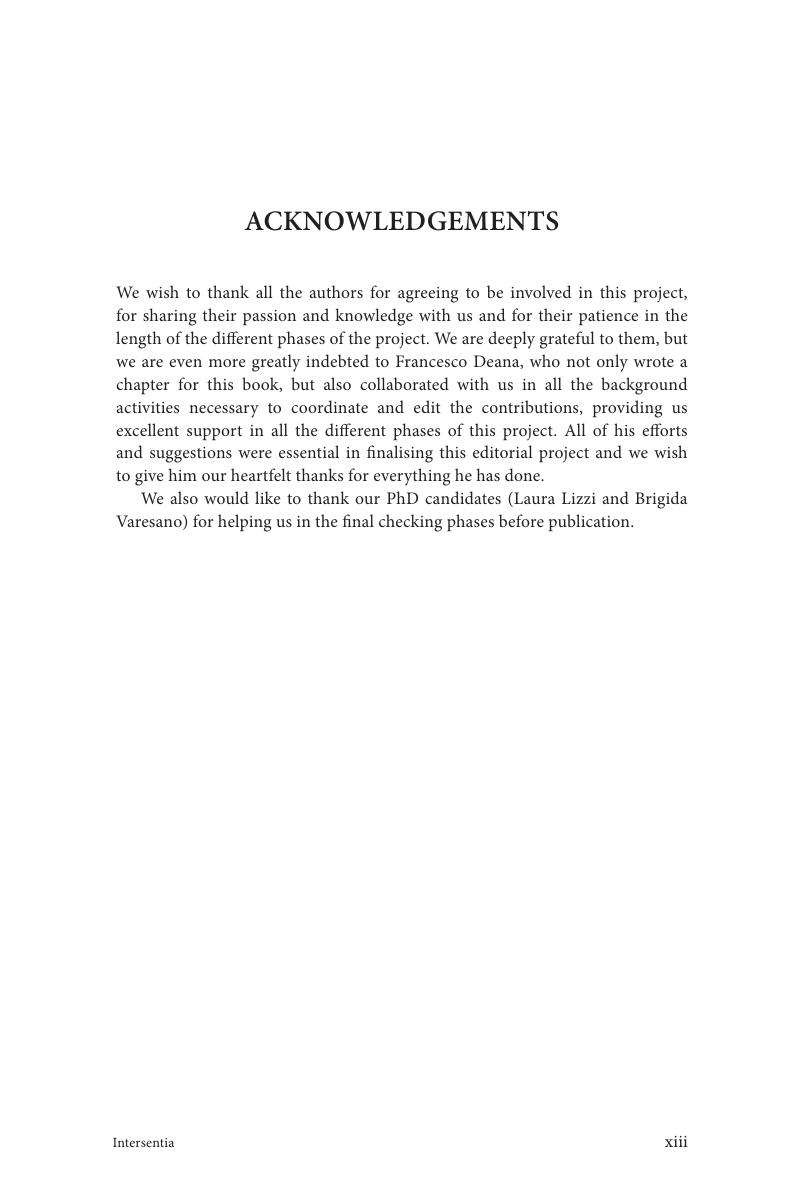 Acknowledgements - Fundamental Rights and Best Interests of the Child ...