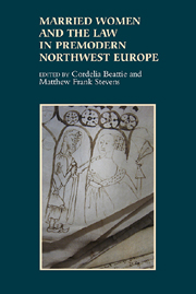 Married Women and the Law in Premodern Northwest Europe